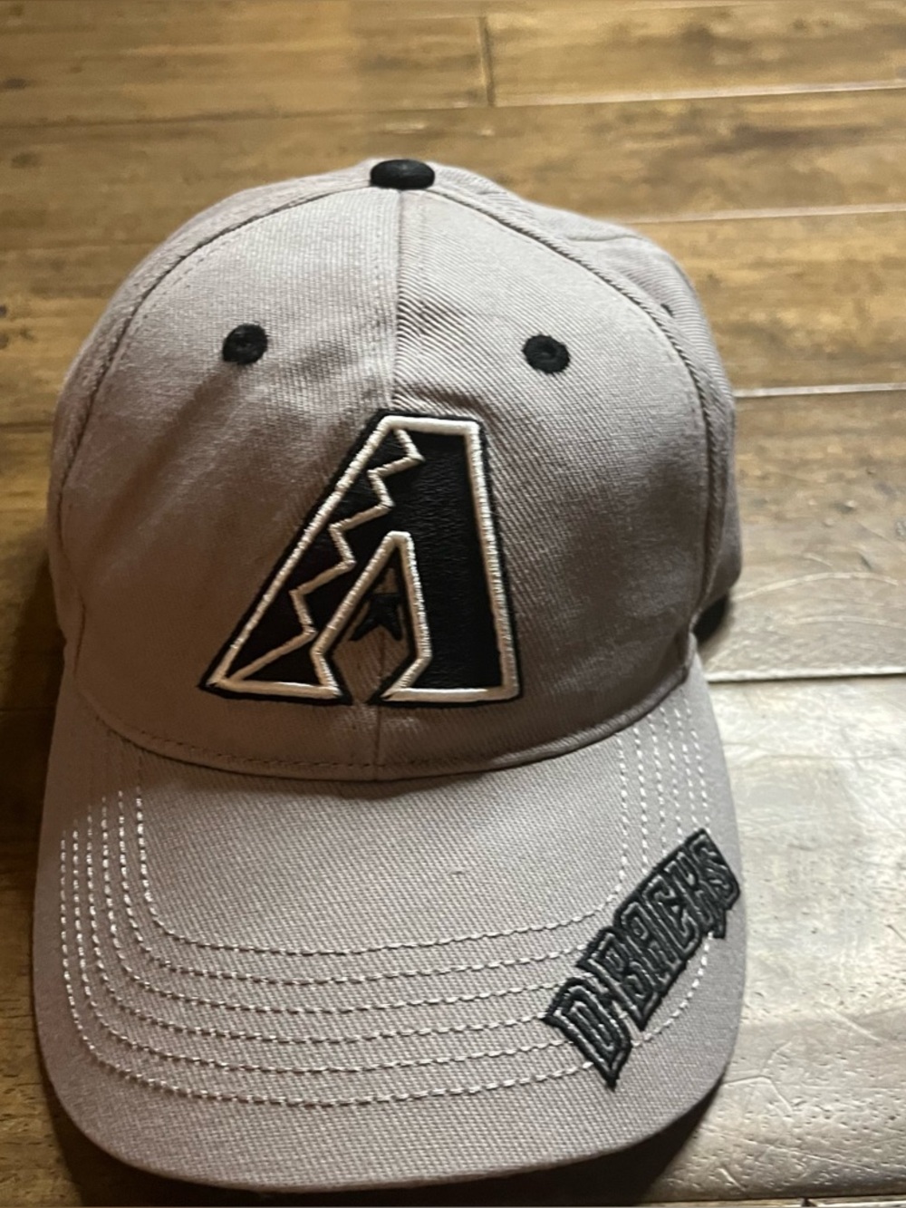 Vintage Grey Diamond Backs Hat